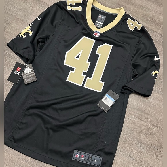 NFL Other - Men's New Orleans Saints Alvin Kamara Nike Black
Game Jersey